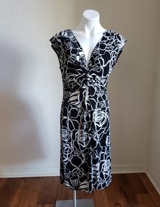 Black and white dress